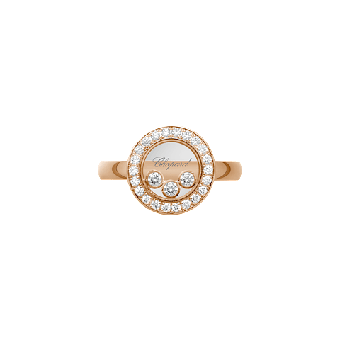 Enlarge {0}Chopard diamond Ring Happy Diamonds Icons @82A018-5200  front view