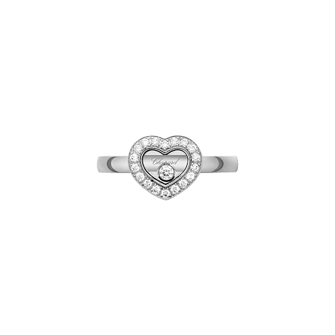 放大 {0}Chopard - 钻石 戒指 Happy Diamonds Icons @82A054-1200  正面视图