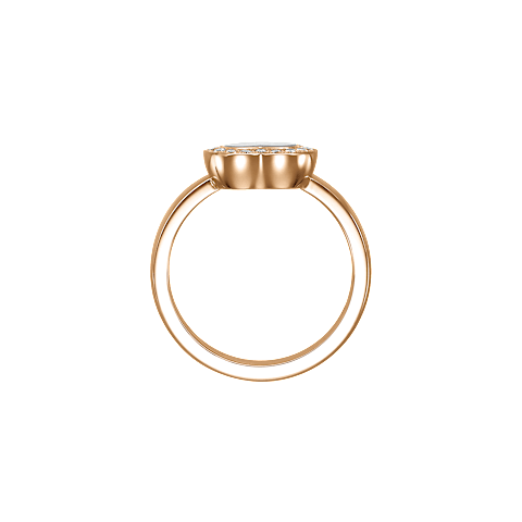 Enlarge {0}Chopard diamond Ring Happy Diamonds Icons @82A054-5200   side view