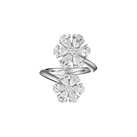 تكبير {0}Chopard - خاتم ألماس لور دو ديامون @82A065-1000  عرض أمامي