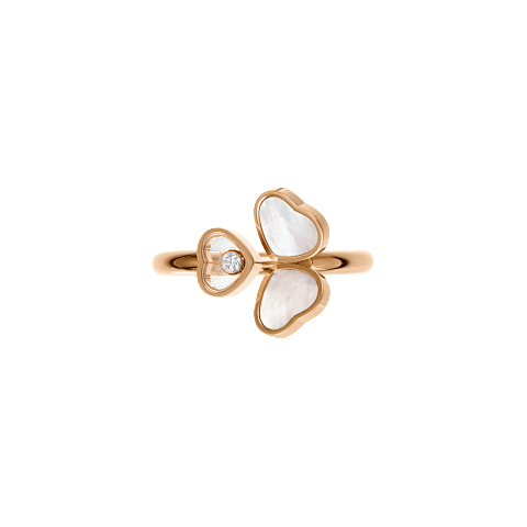 Enlarge {0}Chopard diamond Ring Happy Hearts Wings @82A083-5300  front view