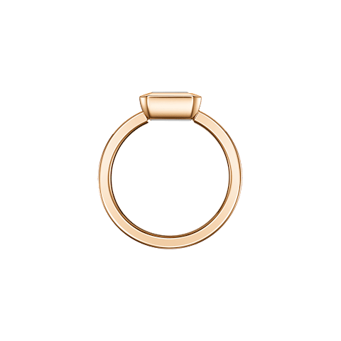 Agrandir {0}Chopard - Bague Happy Diamonds Icons @82A114-5000   Vue lat&eacute;rale