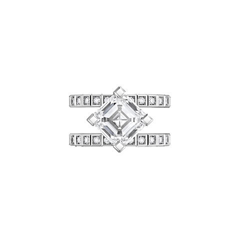 Vergr&ouml;&szlig;ern {0}Chopard - Ring Ice Cube  @82A599-1001  Vorderansicht