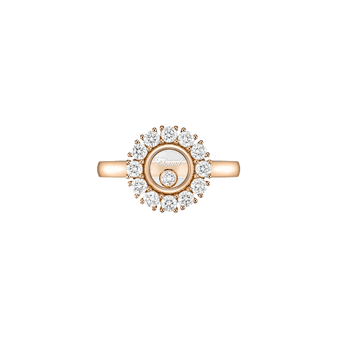 Enlarge {0}Chopard diamond Ring Happy Diamonds Icons Joaillerie @82A609-5000  front view