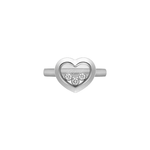 放大Chopard - 钻石 戒指 Happy Diamonds Icons @82A611-1000  正面视图