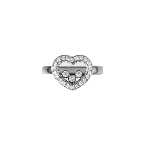 Enlarge {0}Chopard diamond Ring Happy Diamonds Icons @82A611-1200  front view