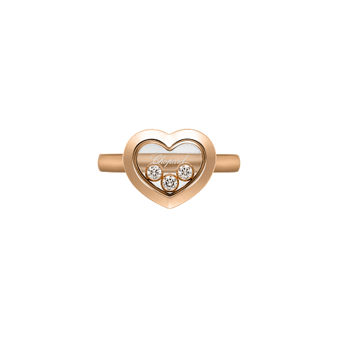 IngrandisciChopard - Anello Diamanti Happy Diamonds Icons @82A611-5000  Vista frontale