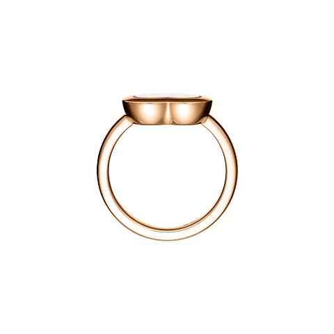 IngrandisciChopard - Anello Diamanti Happy Diamonds Icons @82A611-5000   Vista laterale