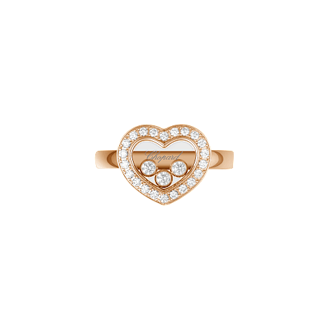 تكبير {0}Chopard - خاتم ألماس هابي دايموندز آيكونز @82A611-5200  عرض أمامي