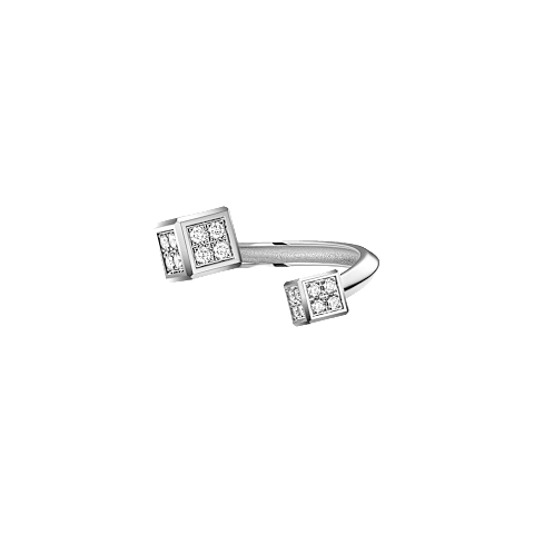 تكبير {0}Chopard - خاتم ألماس آيس كيوب بي كيوب @82A661-1010  عرض أمامي