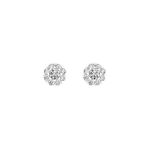 تكبير {0}Chopard - ألماس أقراط لور دو ديامون @83A092-1001   عرض أمامي