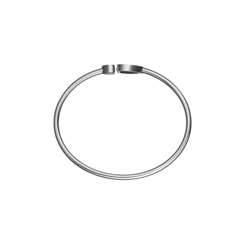 확대 {0}Chopard - 다이아몬드 브레이슬릿 해피 하트 @857482-1300      측면 뷰