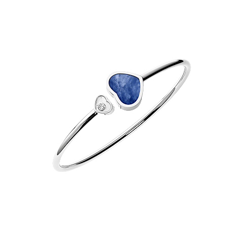 Agrandir {0}Chopard - Bracelet Diamant Happy Hearts @857482-1350      Vue lat&eacute;rale