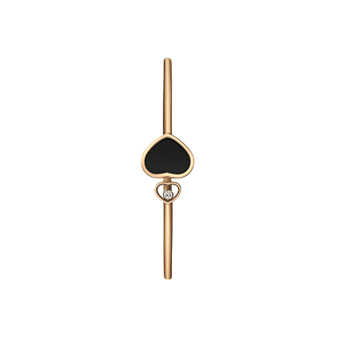 放大 {0}Chopard - 钻石 手链 Happy Hearts @857482-5200      侧面视图