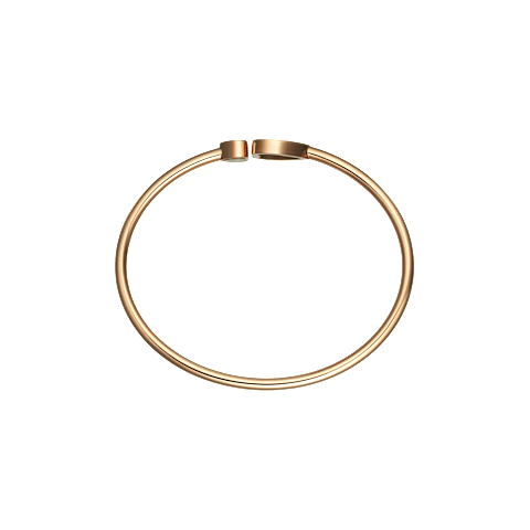 Enlarge {0}Chopard - Diamond Bracelet Happy Hearts @857482-5700      side view