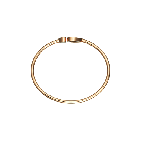 放大 {0}Chopard - 钻石 手链 Happy Hearts @857482-5900      侧面视图