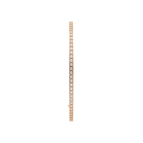 Enlarge {0}Chopard - Diamond Bracelet Ice Cube @857702-5012      side view