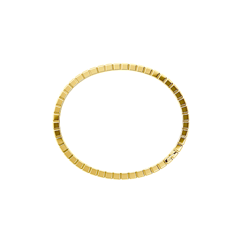 Ingrandisci {0}Chopard - Bracciale Diamanti Ice Cube @858350-0004   Vista posteriore aperta e piatta