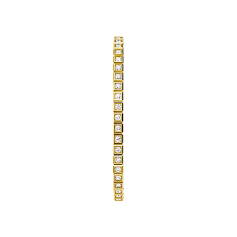 Agrandir {0}Chopard - Bracelet Diamant Ice Cube @858350-0007      Vue lat&eacute;rale