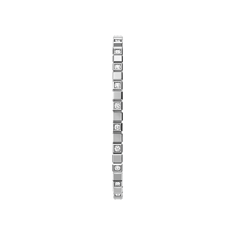 Vergr&ouml;&szlig;ern {0}Chopard - Diamant Armband Ice Cube @858350-1004      Seitenansicht