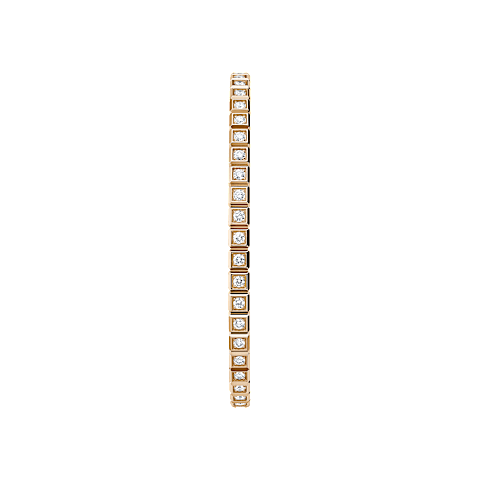Enlarge {0}Chopard - Diamond Bracelet Ice Cube @858350-5007      side view