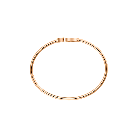 Enlarge {0}Chopard - Diamond Bracelet Happy Hearts @85A074-5200      side view