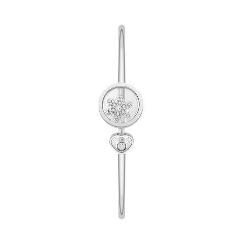 Enlarge {0}Chopard - Bracelet Happy Snowflakes @85A482-1000      side view