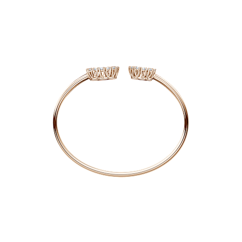 تكبير {0}Chopard - سوار ألماس هابي دايموندز آيكونز جوايري @85A608-5000      عرض جانبي