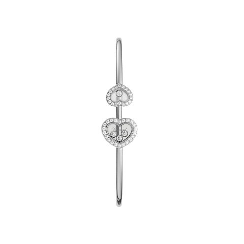 放大 {0}Chopard - 钻石 手链 Happy Diamonds Icons @85A614-1200      侧面视图