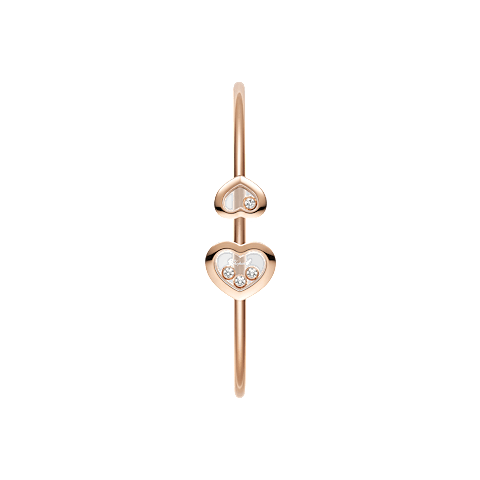 Enlarge {0}Chopard - Diamond Bracelet Happy Diamonds Icons @85A614-5000      side view