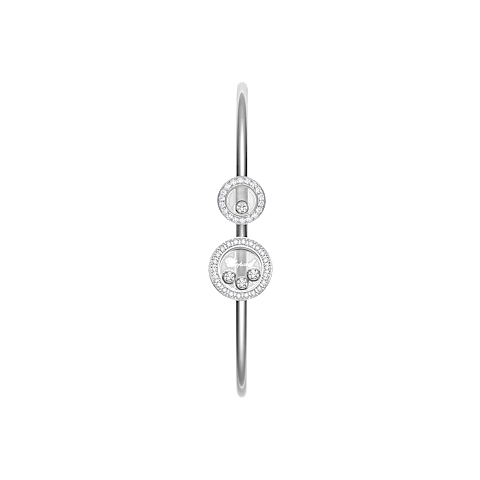 Enlarge {0}Chopard - Bracelet Happy Diamonds Icons @85A618-1200      side view