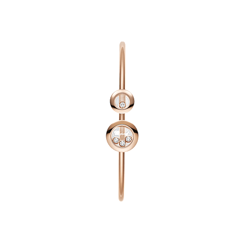 Enlarge {0}Chopard - Bracelet Happy Diamonds Icons @85A618-5000      side view