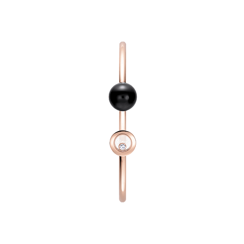 Enlarge {0}Chopard - Diamond Bracelet Happy Diamonds Planet @85A619-5200      side view