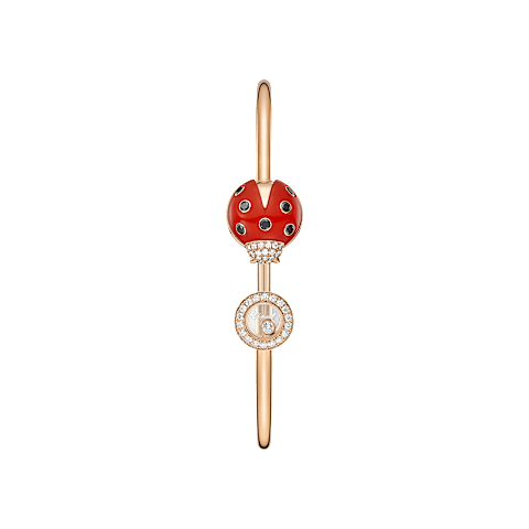 تكبير {0}Chopard - سوار ألماس هابي دايموندز ليدي بيرد @85A686-5200      عرض جانبي