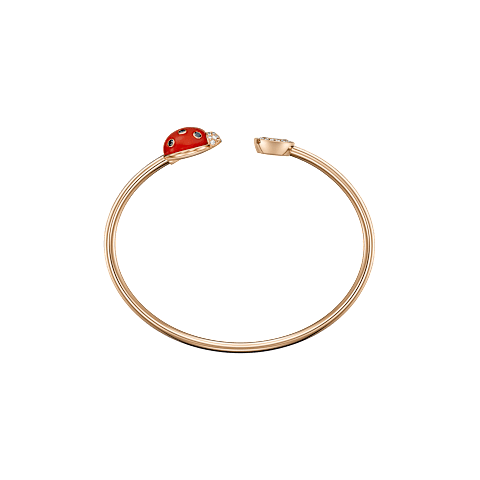 تكبير {0}Chopard - سوار ألماس هابي دايموندز ليدي بيرد @85A686-5200      عرض جانبي