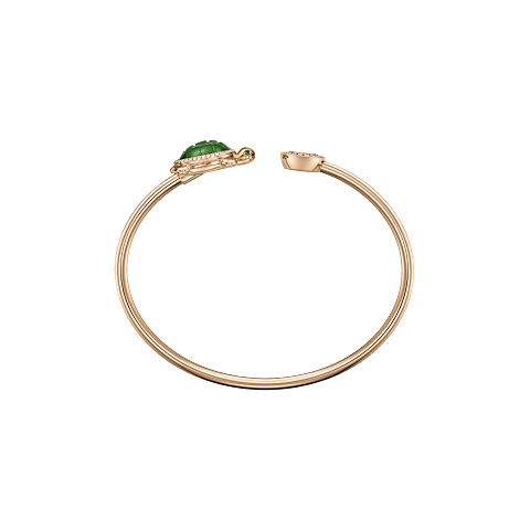 Enlarge {0}Chopard - Diamond Bracelet Happy Diamonds Turtle @85A687-5200      side view