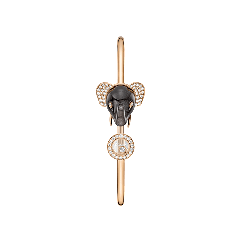 تكبير {0}Chopard - سوار ألماس هابي دايموندز إليفنت @85A689-5200      عرض جانبي