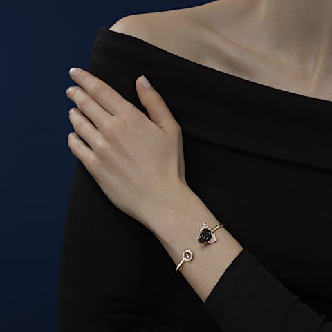تكبير {0}Chopard - سوار ألماس هابي دايموندز إليفنت @85A689-5200       عرض عند الارتداء