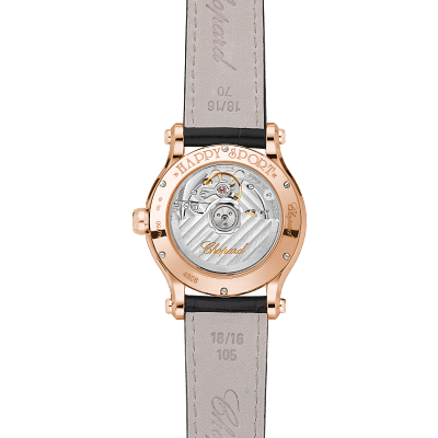 Chopard Happy Sport Women diamond watch BACK