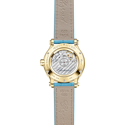 Chopard Happy Sport Women Diamond Watch  Back view
