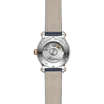 Chopard Happy Sport Women diamond watch BACK