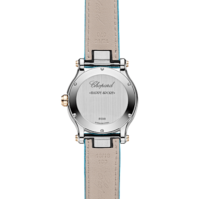 Chopard Happy Sport Women Diamond Watch  Back view