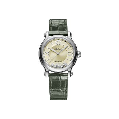 Chopard Happy Sport Women diamond watch FRONT