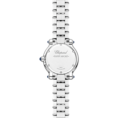 Chopard Happy Sport Women Diamond Watch  Back view