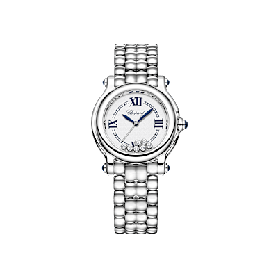 Chopard Happy Sport Unisex Diamond Watch Front view