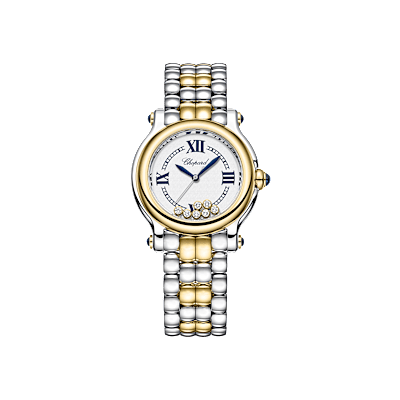Chopard Happy Sport Unisex Diamond Watch Front view