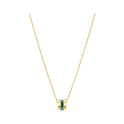 Chopard - Pendant Ice Cube Green HyCeram&reg; Pendant 797005-9003 front view