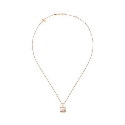 Chopard Diamond pendant Happy Diamonds Icons 79A115-5001 side view