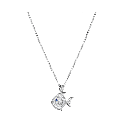 Chopard - Diamond Pendant Happy Diamonds Fish 79A205-1201  3/4 view
