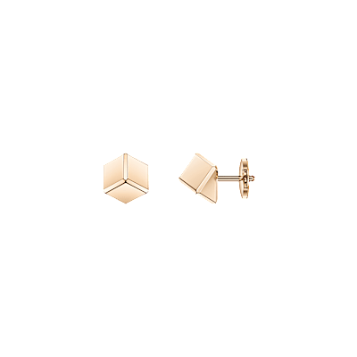 Chopard - Earrings Ice Cube Be Cube 83A661-5001  front & side view